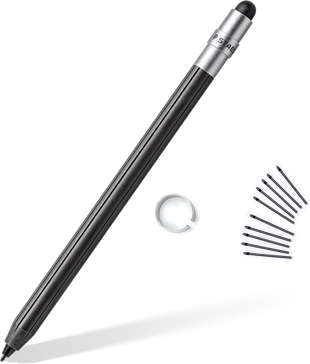STAEDTLER Noris digital Mini 180M 22 Set, ein 2 in 1 Stylus-Eingabestift für digitales Schreiben und