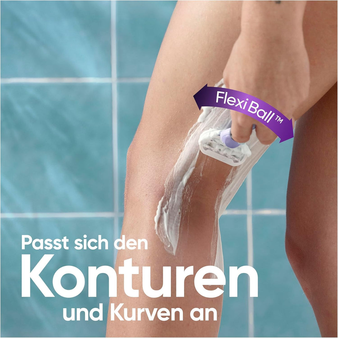 Gillette Venus Extra Smooth Swirl Damen Rasierklingen, 8 Ersatzklingen 1 stück (8er Pack) NEU, 1 st&