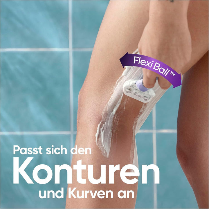 Gillette Venus Extra Smooth Swirl Damen Rasierklingen, 8 Ersatzklingen 1 stück (8er Pack) NEU, 1 st&