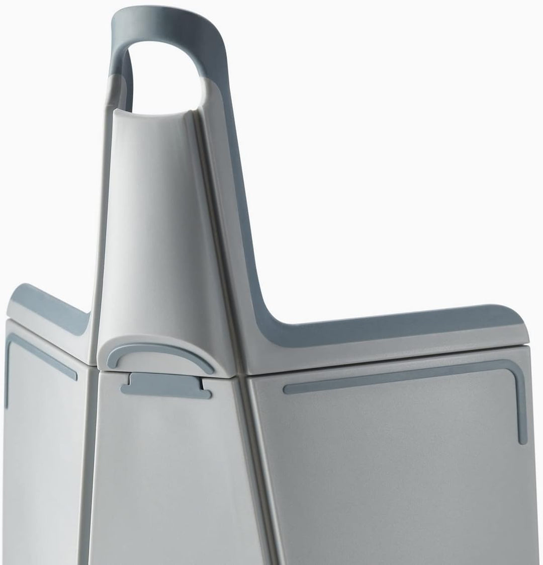 Joseph Joseph Chop2Pot Plus faltbares Schneidebrett mit einfachem Griff (gross) - hellblau 45L x 7B
