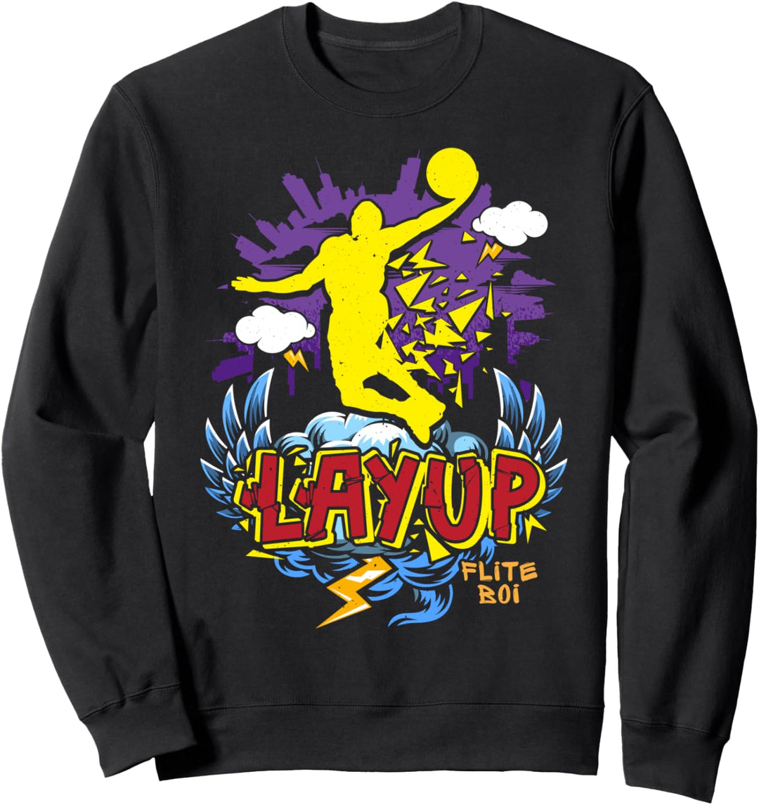 Flite Boi Sportliche Sportbekleidung Layup Basketball Sweatshirt
