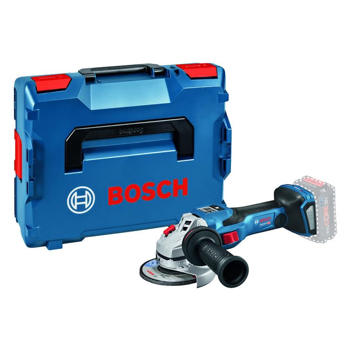 Bosch Professional BITURBO Winkelschleifer GWS 18V-15 SC (Scheibendurchmesser 150mm, mit Connectivit