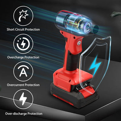 Für Einhell 18V Power X Change Lithium Batterie Antriebs Jet Trockengebläse, 130000 U/min Druckluft