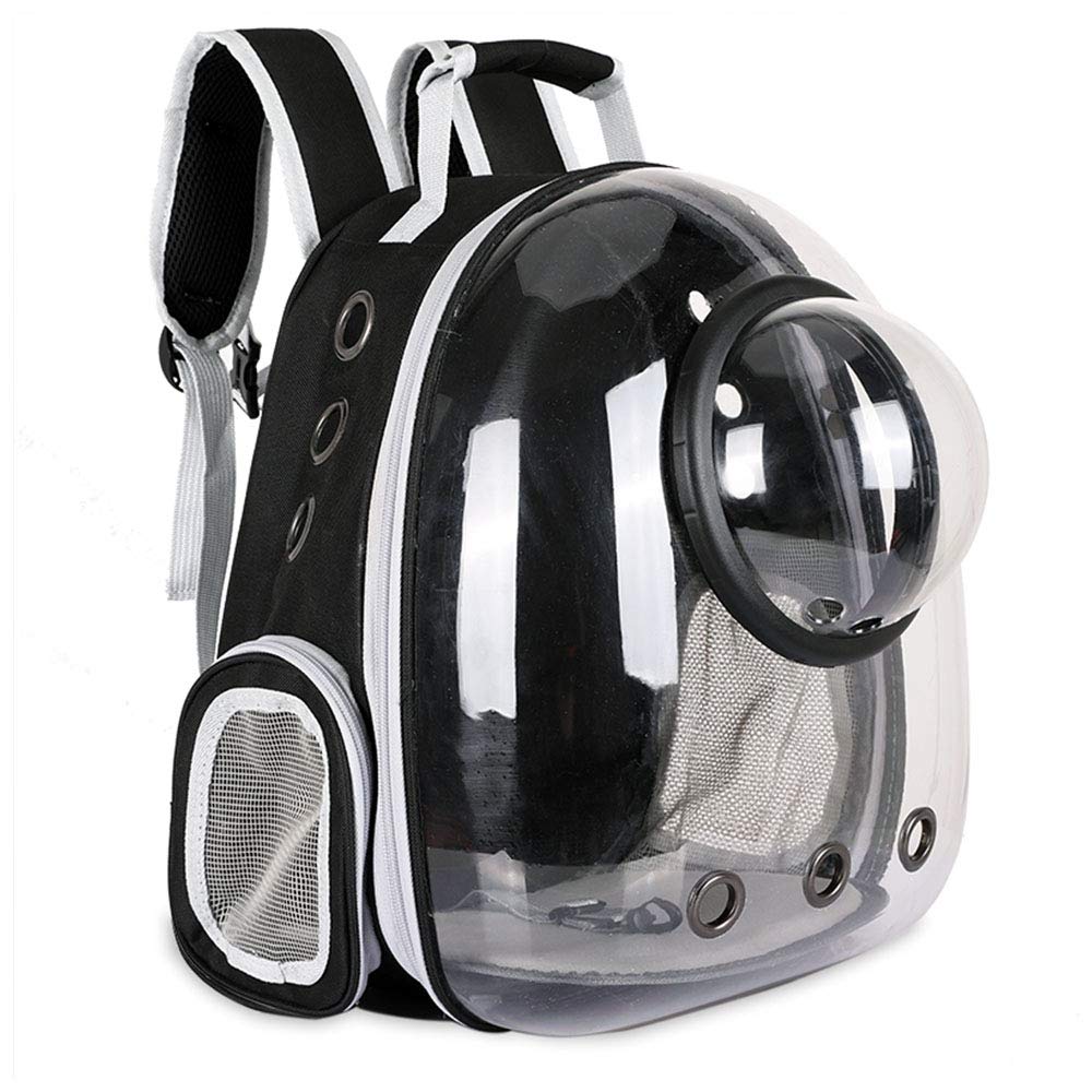 Sipobuy Pet Raum Kapsel Rucksack, Kleine Medium Katze Welpen Hund Träger, Transparent Atmungsaktive