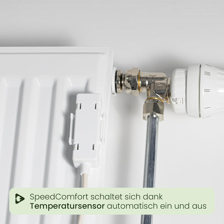 SpeedComfort Trio-pack Set 3-Stück: Smartes Heizgebläse für Heizungen - Langlebiger Heizverstärker f