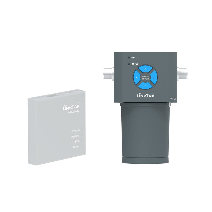 LinkTap 4-Zonen Indoor/Outdoor Smart Bewässerungssteuerung - Erfordert Gateway - Batteriebetrieben,