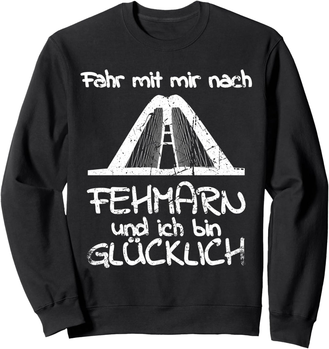Fehmarn Outfit Ostsee Lieblingsinsel Vintage Design Sweatshirt