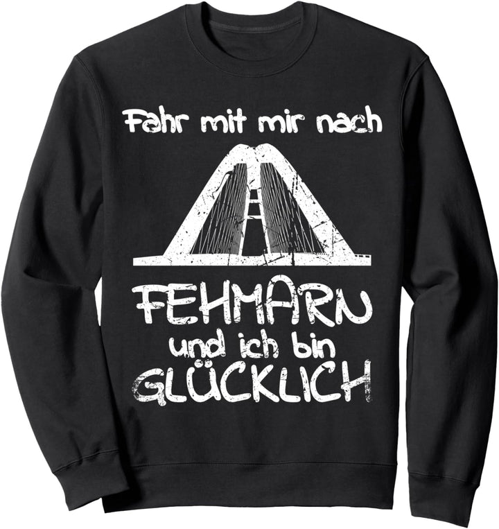 Fehmarn Outfit Ostsee Lieblingsinsel Vintage Design Sweatshirt