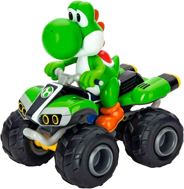 Carrera RC Mario Kart Yoshi Quad I Ferngesteuertes Quad Für Kinder und Erwachsene, Jungs &amp; Mädchen I