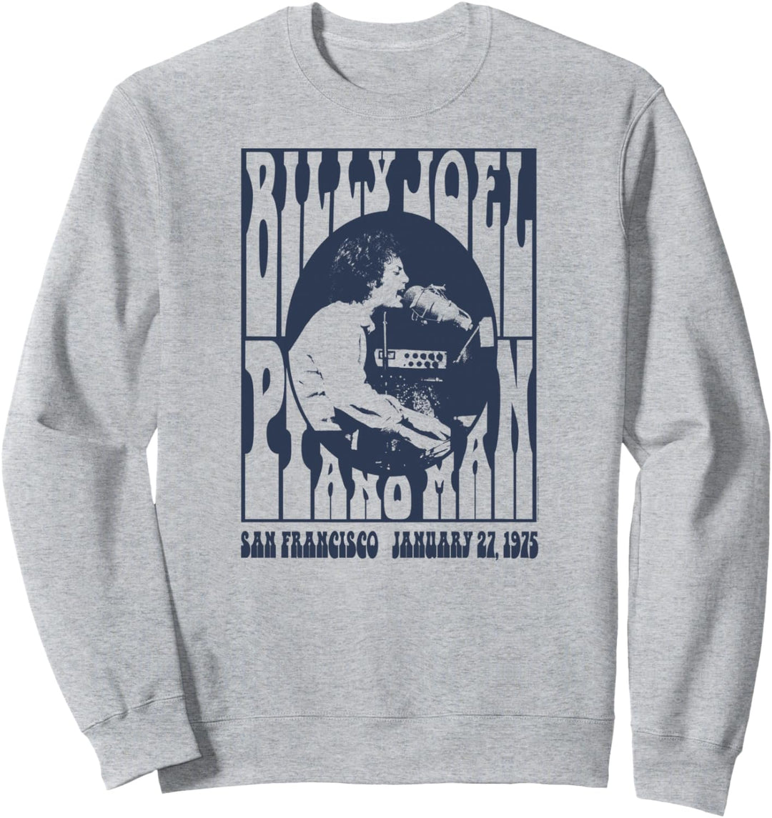Billy Joel - Klaviermann, 1975 Sweatshirt