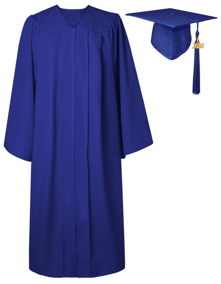 GraduatePro Abschluss Talar mit Hut 2025 Absolventen Robe Bachelor Uni Master Kostüm Geschenke Absol
