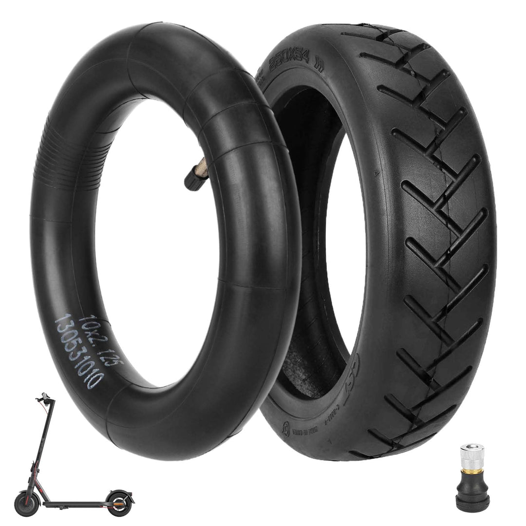 Prodrocam 250 x 54 Reifen Tubeless mit Schlauch für Xiaomi 4 Pro/Lite Elektroroller, 10 x 2,125 Reif