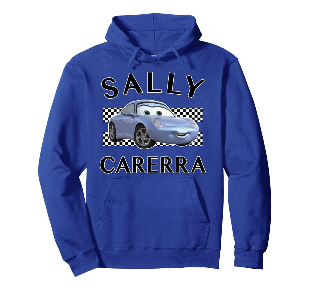 Disney Pixar Cars Sally Carerra Finish Line Poster Pullover Hoodie