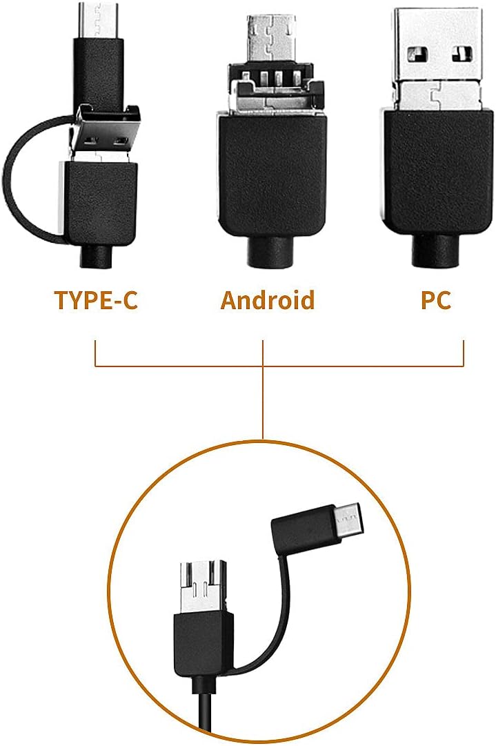 Somikon Microskop: 3in1-USB-Mikroskop mit Kamera, Ständer, 1000-fach Vergrösserung, 8 LEDs (USB Lupe