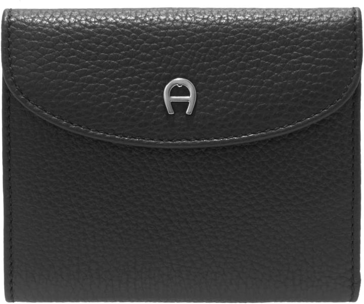 Aigner Portemonnaie klein, 152206 schwarz, Schwarz