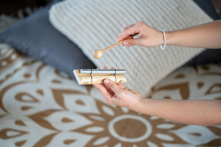 Sonic Energy Planetary Energy Chime – Synodic Moon (3366,72 Hz/G#7) – Klangstab für Meditation, Ther