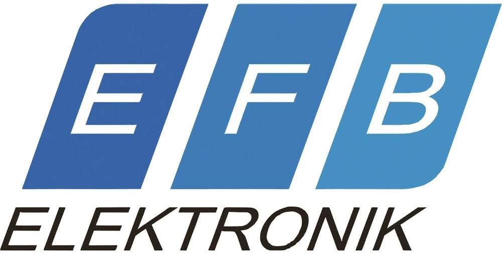 EFB-Elektronik Elektronik 691102 19 Zoll Netzwerkschrank-Befestigungsmaterial, Silbergrau