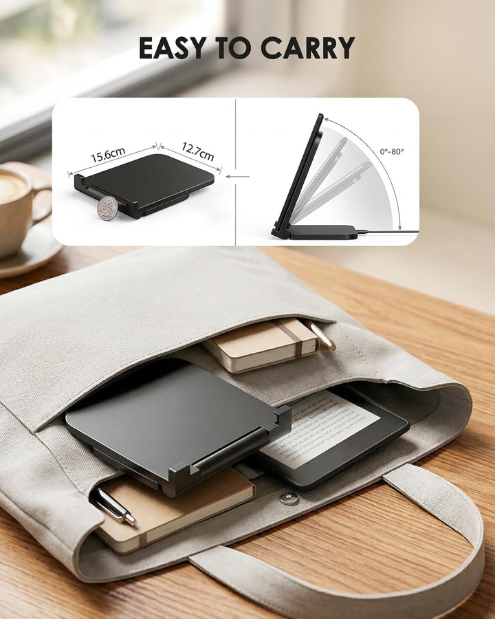 Doohoeek Kabellose Ladestation für Kindle Paperwhite Signature (2022/2024), Colorsoft Signature (202
