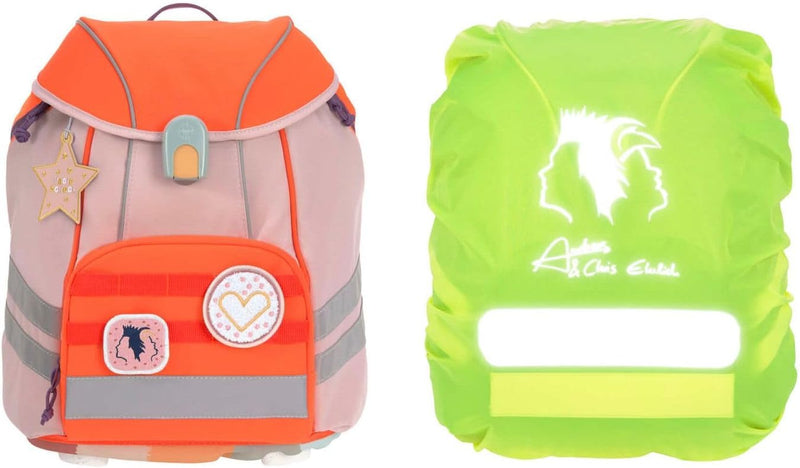 LÄSSIG Ehrlich Brothers School Set Rose/Neon-Orange