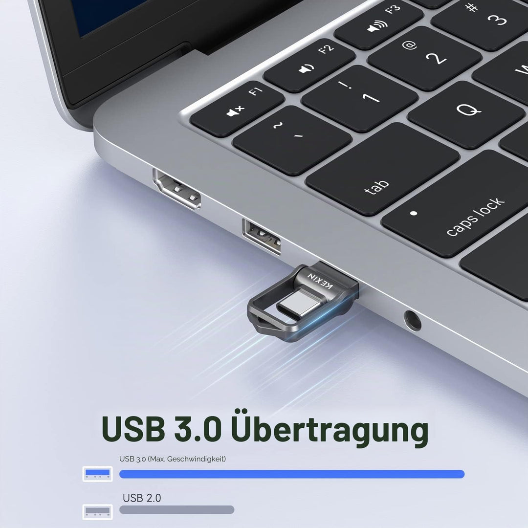 KEXIN USB C Stick 32GB 5 Stück USB 3.0 OTG, Dual-USB Type-C &amp; USB-A Anschlüsse, Speicherstick für PC