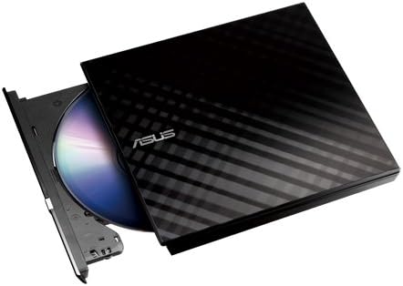 Asus SDRW-08D2S-U LITE/BLK Externer DVD-/CD-Brenner, USB, schlankes Design