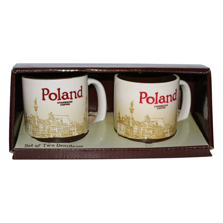 Starbucks Mug Poland/Poland Set of tow Demitasse Coffee Kaffee Polen Espresso