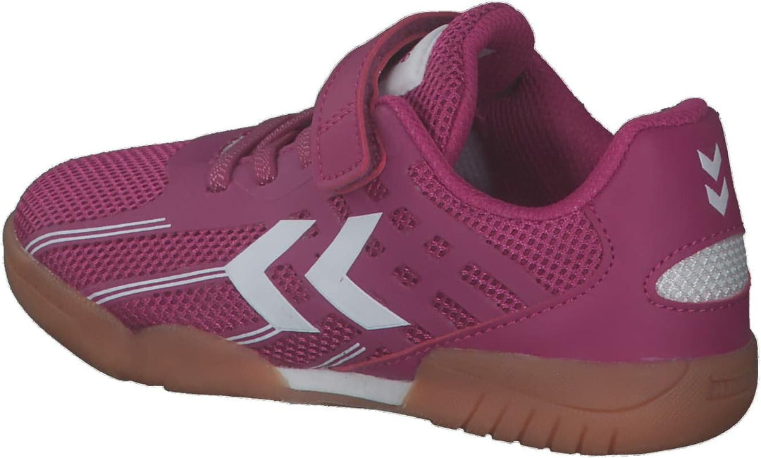 hummel Unisex Kinder Root Elite Jr Vc Handball Shoe 28 EU Cactus Flower, 28 EU Cactus Flower