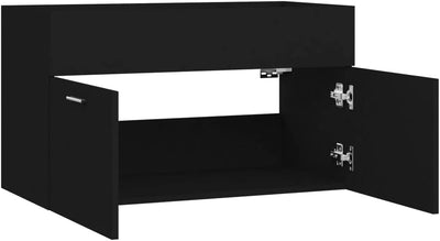 vidaXL Waschbeckenunterschrank Waschtisch Unterschrank Badmöbel Badschrank Badezimmerschrank Badezim