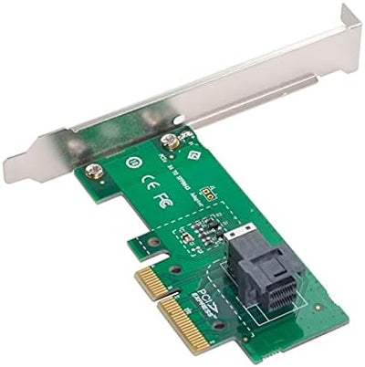 NFHK PCI-E 3.0 4.0 to SFF-8643 Card Adapter and U.2 U2 SFF-8639 NVME PCIe SSD Cable for Mainboard SS