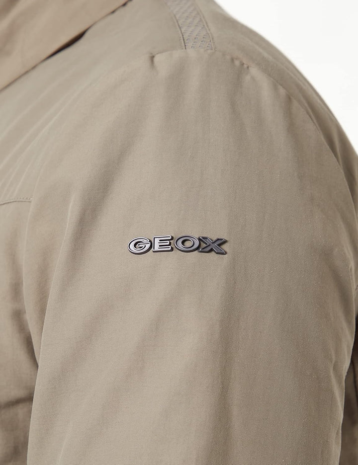 Geox Herren M Vincit Jacket, Olivine