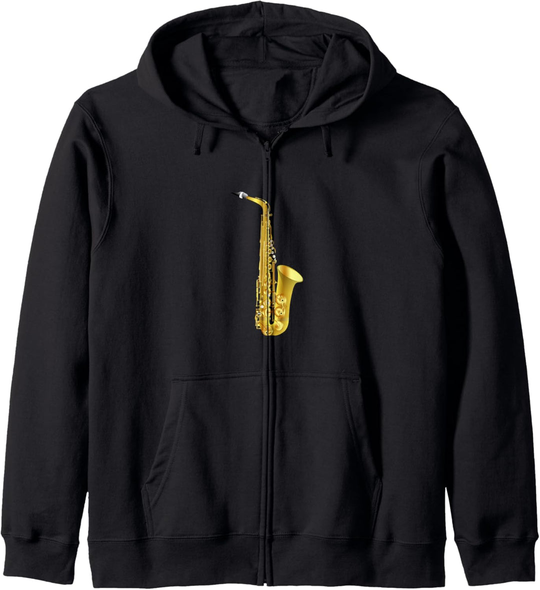 Saxophon Kapuzenjacke