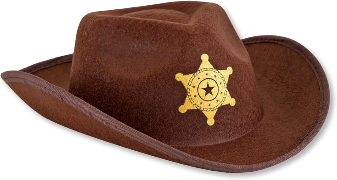 Melissa & Doug 14273 Cowboy-Rollenspiel-Kostüm-Set | Cowboyhut Kostüm | Baby-Cowboy-Outfit | Rollens