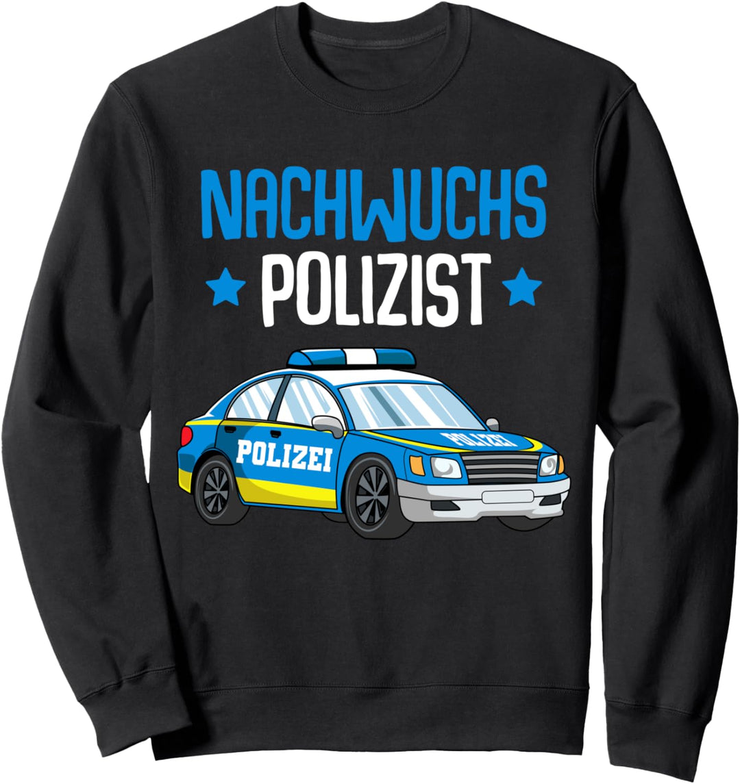 Nachwuchs Polizist Polizei Kinder Junge Sweatshirt