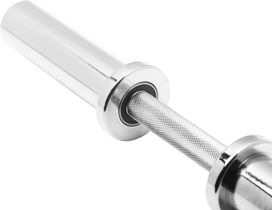 Bad Company Profi Olympia Kurzhantelstange (Stück) inkl. Federverschlüssen 50/51 mm Chrom