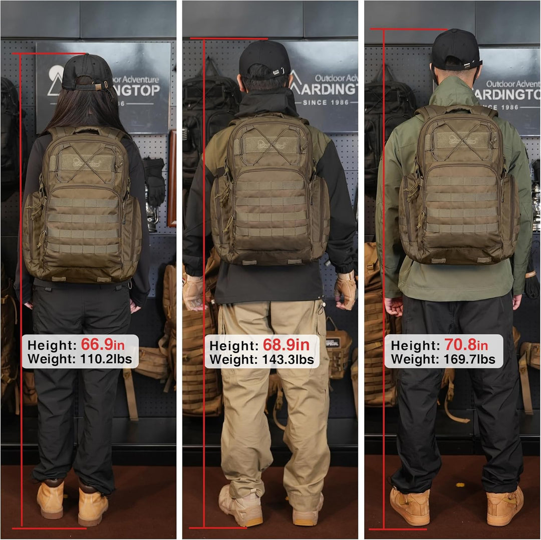 Mardingtop 28L/40L Militär Rucksack Wanderrucksäcke Trekkingrucksack Tactical Molle Rucksack für Cam