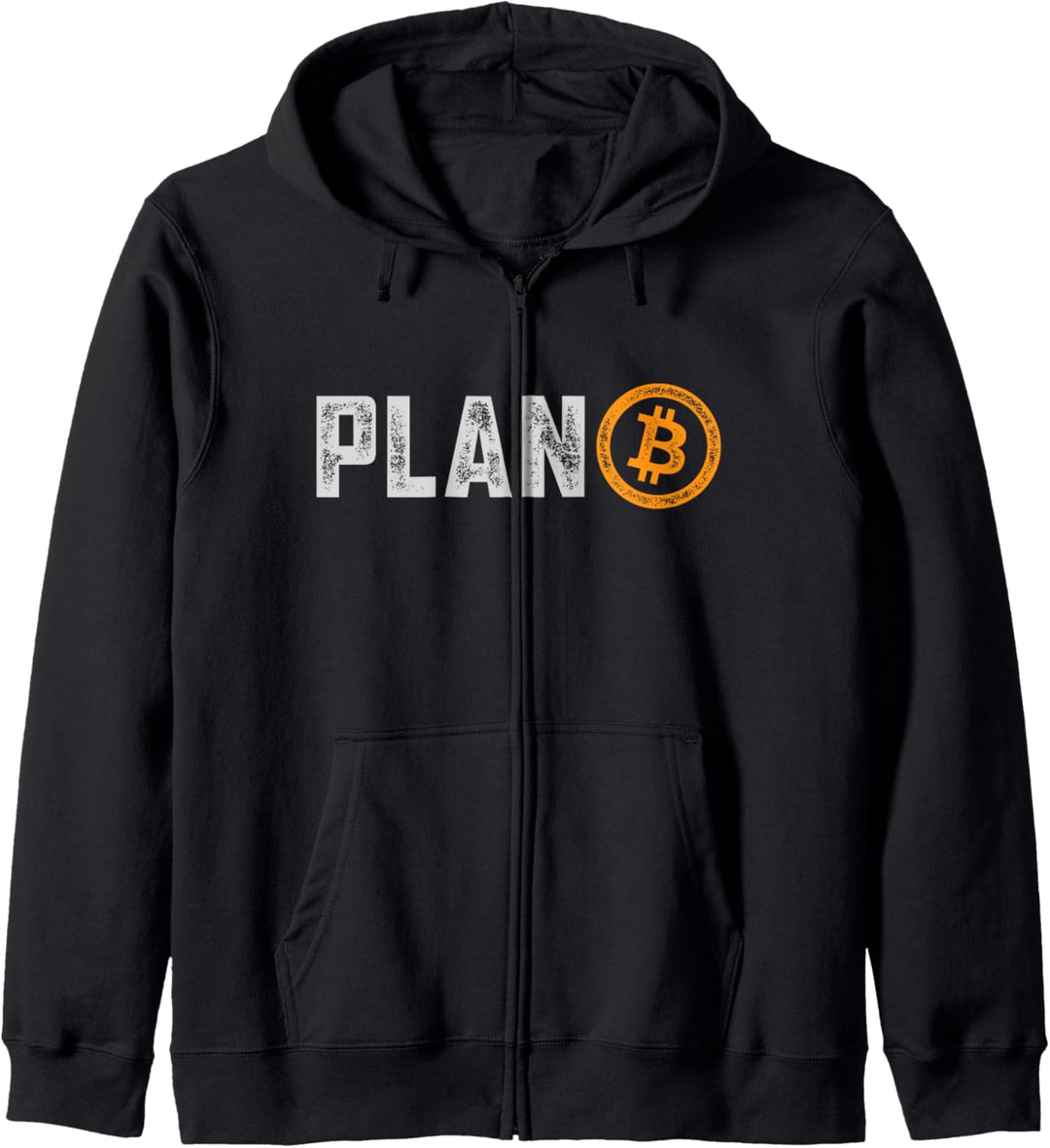 Bitcoin Plan B HODL BTC Crypto Currency Traders Blockchain Kapuzenjacke