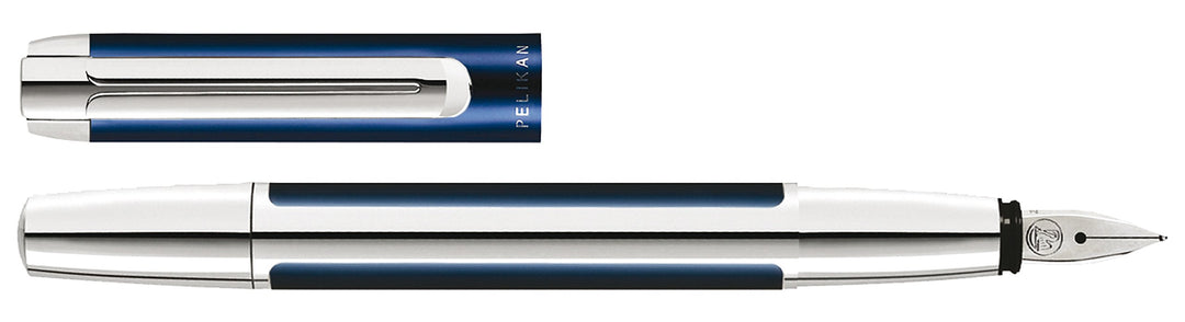 P40 Pura blue-silver F FS blue-silver Feder: F, blue-silver Feder: F