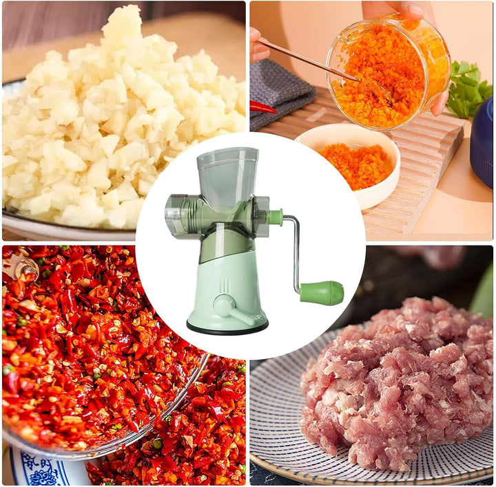 Manueller Fleischwolf - Hähnchen Wolf,Handkurbel Fleischwolf Haushaltsgerät für Geflügel und Rind