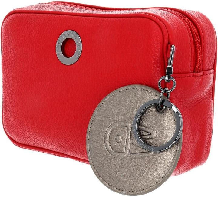 Mandarina Duck Damen Mellow Leather Umhängetasche Flame Scarlet, Flame Scarlet
