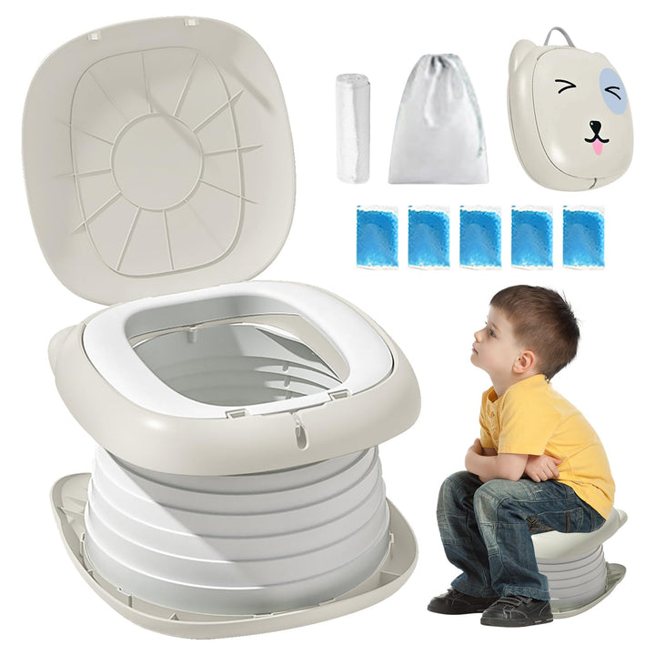 Toilettensitz, Toilettensitz Für Junge und Mädchen, Tragbares Klapptöpfchen, Klapptoilette Falttoile