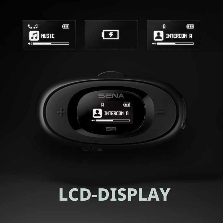 Sena 5R Einzelset Sprechanlage Headset Bluetooth 2-Wege Interkom