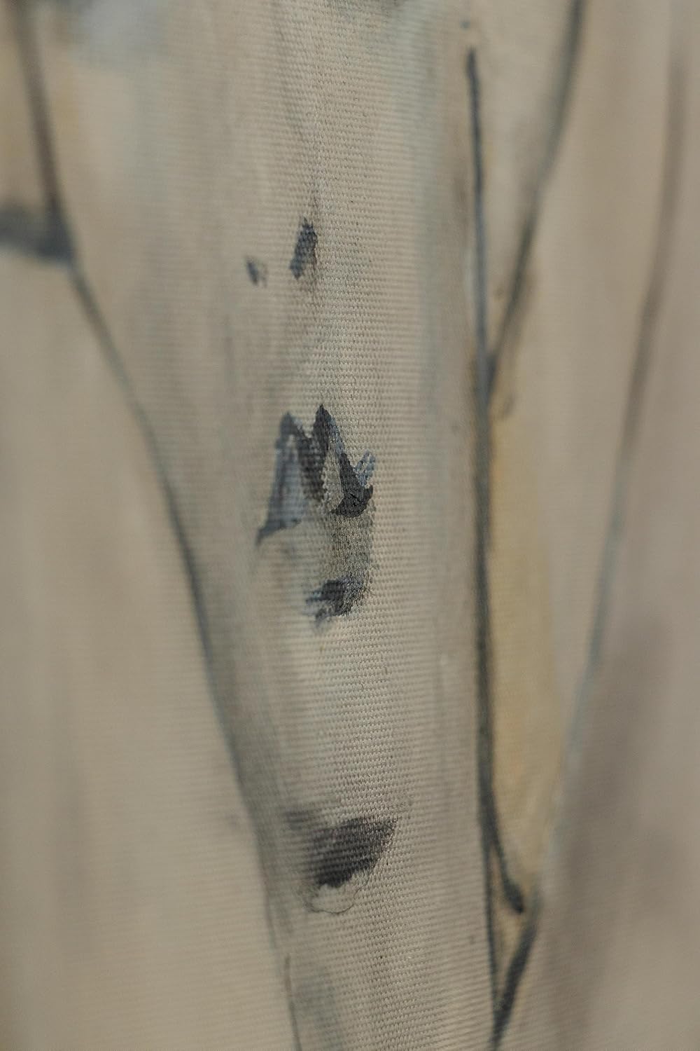 YS-Art XXL Abstrakt Acryl Gemälde auf Leinwand mit Rahmen Amsterdam handgemalte Wandbilder Wohnzimme