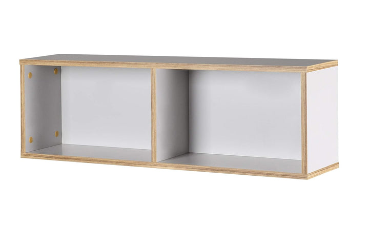 roba Wandregal 'Caro' passend zur Wickelkommode 'Caro', Hängeregal für Kinderzimmer, lichtgrau, Holz
