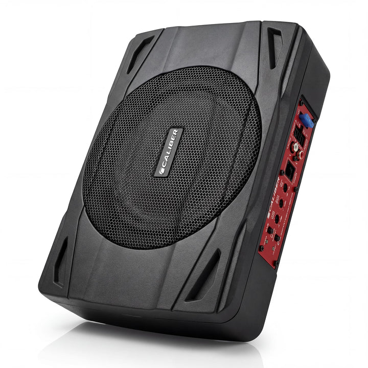 Caliber BC120US Auto-Subwoofer aktiv 500W - Schwarz - 21 x 29 x 7.2 cm - Unterseat - Woofer - 20 cm