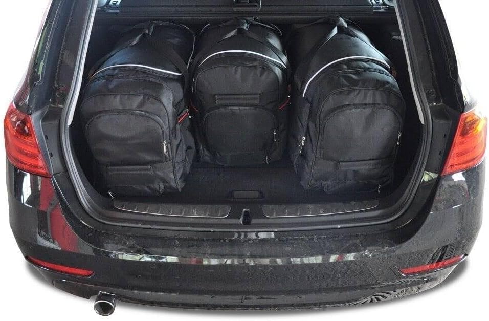 KJUST Dedizierte Reisetaschen 4 stk kompatibel mit BMW 3 TOURING F31 2012-2018