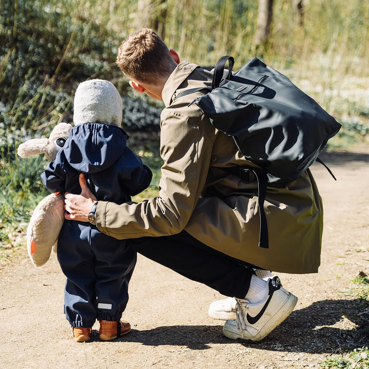 Done by Deer Wickelrucksack - Faltbare Wickelauflage und zwei Kinderwagenhaken inklusive - Wickeltas