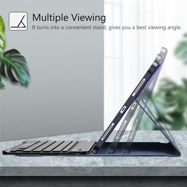 FINTIE Tastatur Hülle für iPad Air 11 Zoll M4/M3/M2 (2026/2025/2024), iPad Air 5/4 Gen 10.9" - 7-far