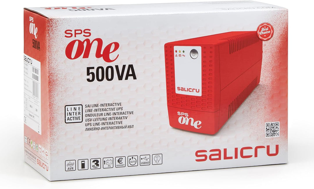 USV Salicru SPS ONE 500 VA, 662AF000001