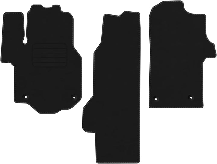 Premium Veloursfussmatten Automatten Velourmatten für VW Grand California 600 ab Bj. 2019 Mit Absatz