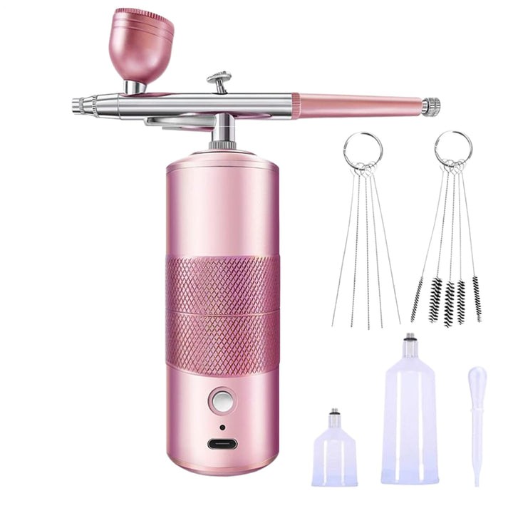 Nagel-Airbrush-Set, Airbrush-Maschine – schnurloses Farbsprühgerät für Modell-Haar-Dekoration, Hobby